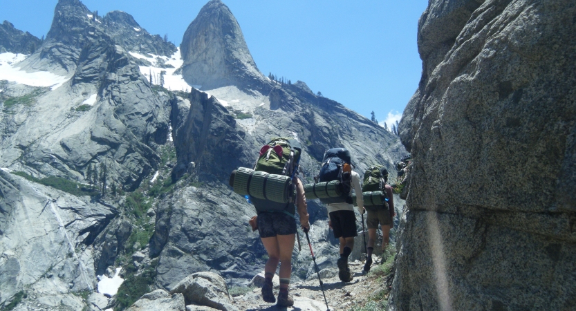 backpacking class for adults in california